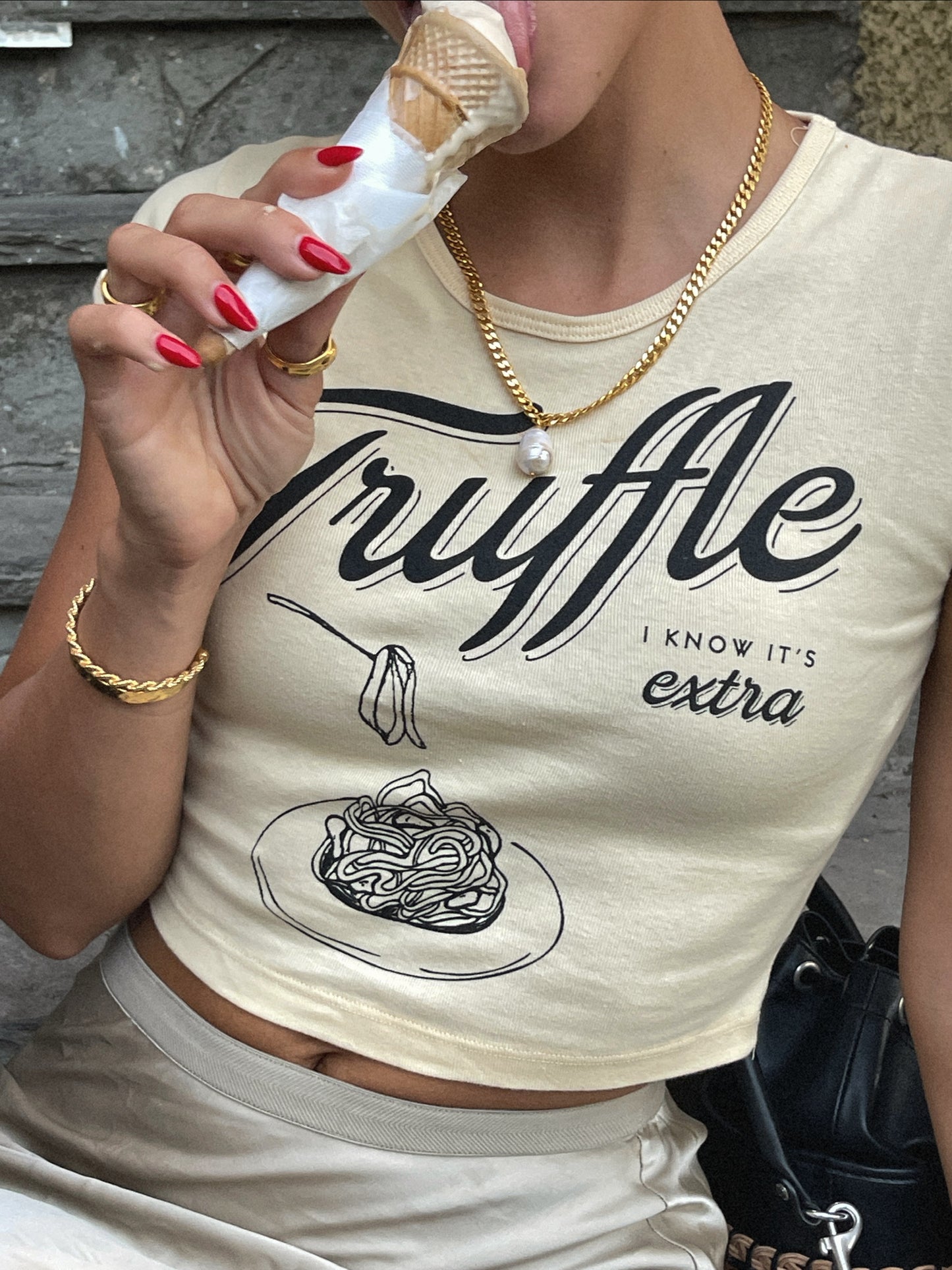 Truffle Baby Tee