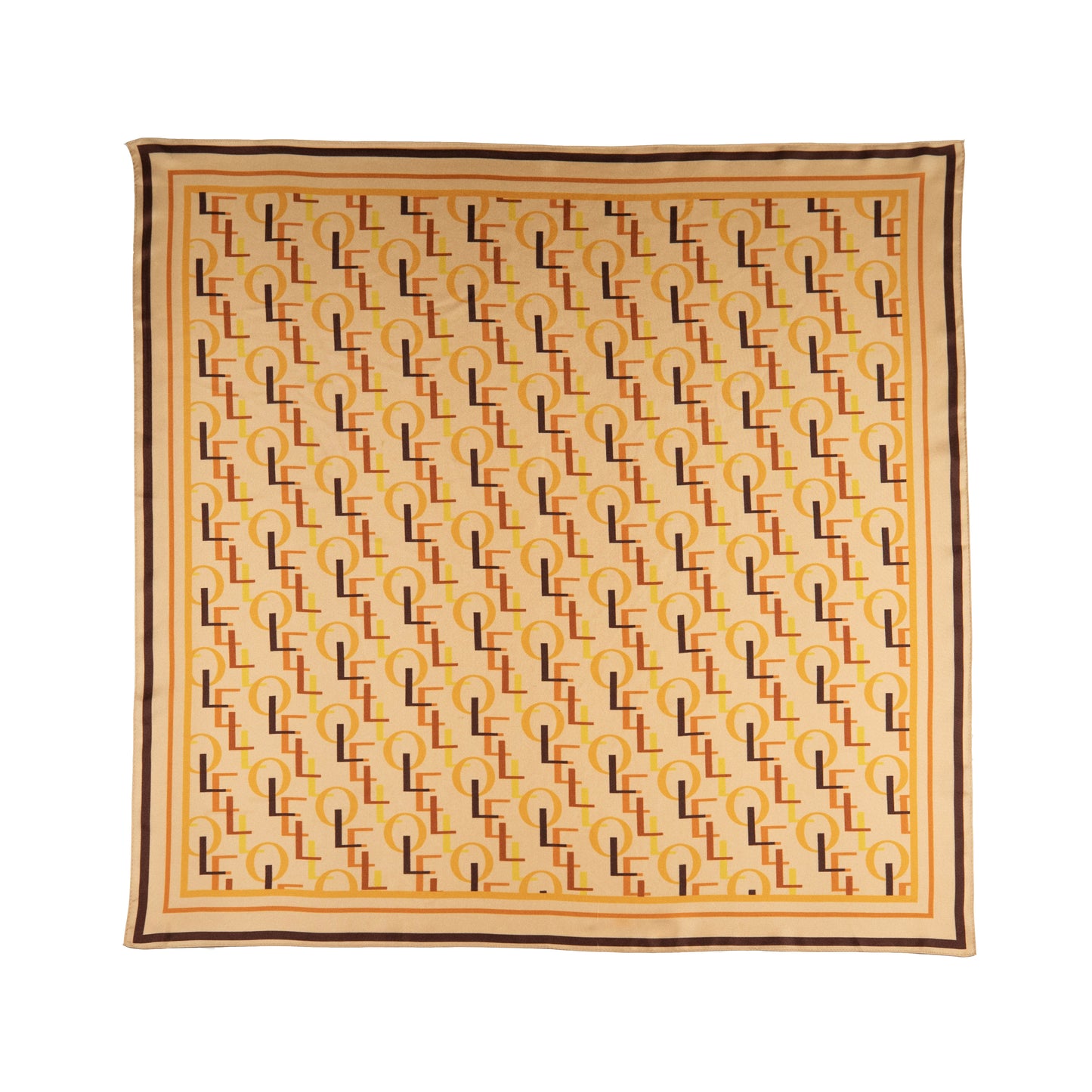 Peanut Brittle Silk Scarf
